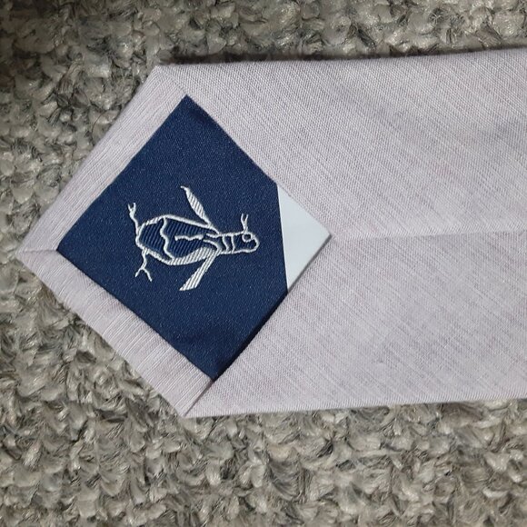 Original Penguin Solid Rose Pink Skinny Tie NWT - Picture 4 of 5